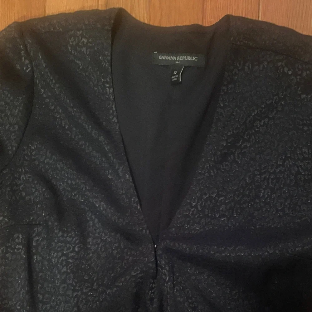 Banana Republic Black Long Sleeve Dress - Picture 5 of 7